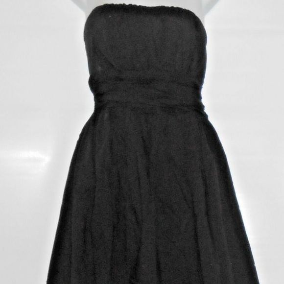 Empire Waist Strapless Dress